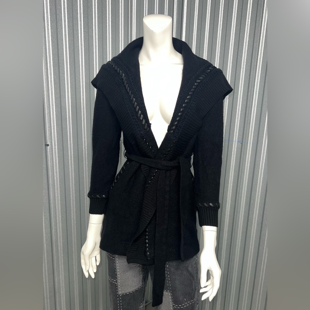 WHITE HOUSE BLACK MARKET Black Cardigan Sweater Women's Size XS